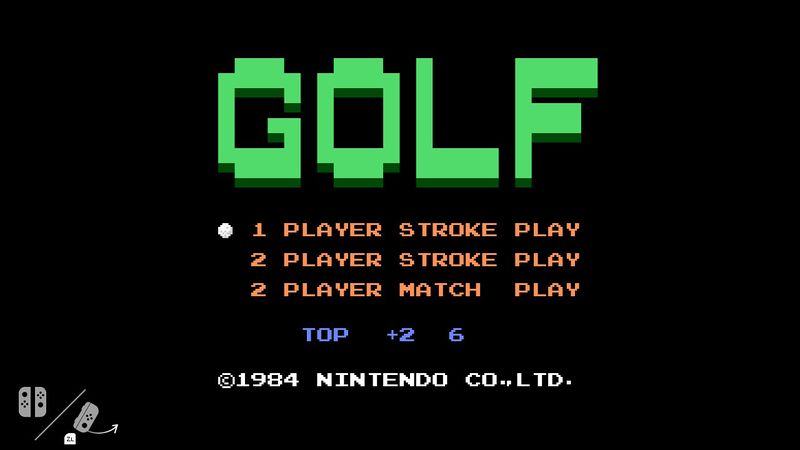 Nintendo Switch Golf