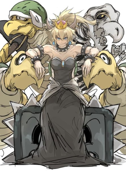 Bowsette Villana
