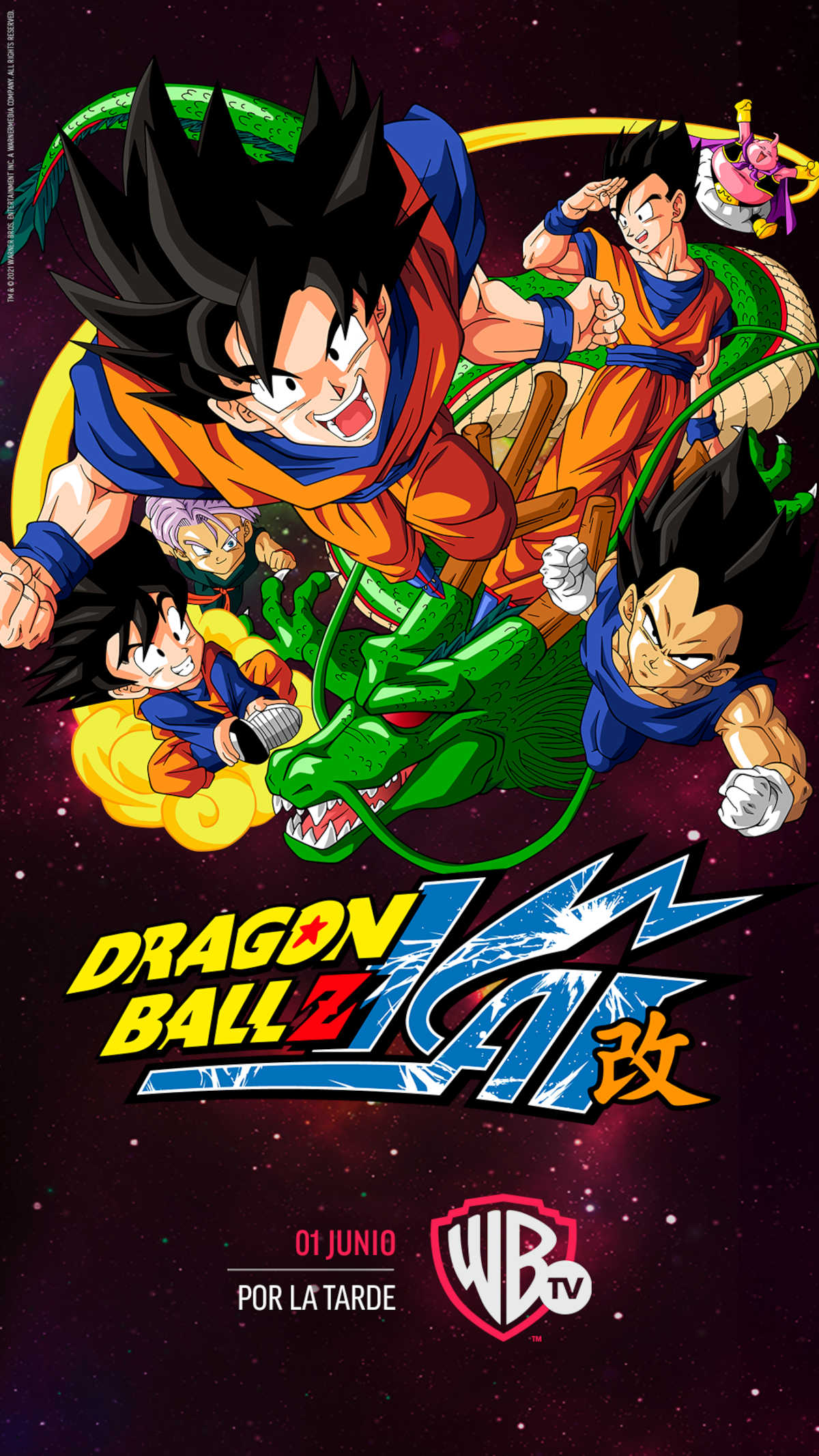 Dragon Ball Kai estará disponible en Warner Channel