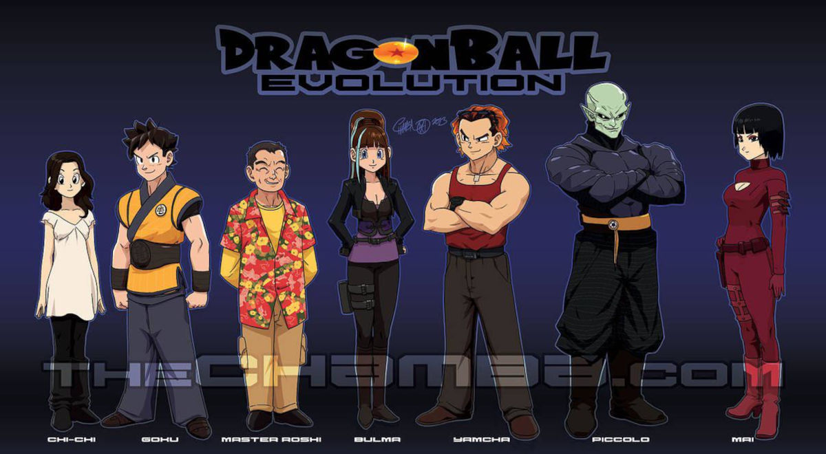 Así se vería Dragon Ball Evolution si fuera un anime