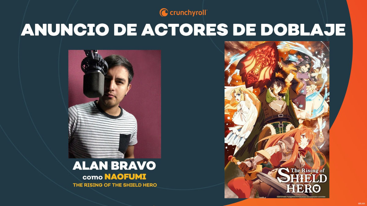 Conoce los actores de doblaje de en español The Rising of the Shield Hero
