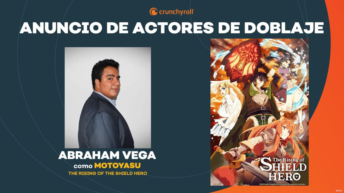 Conoce los actores de doblaje de en español The Rising of the Shield Hero