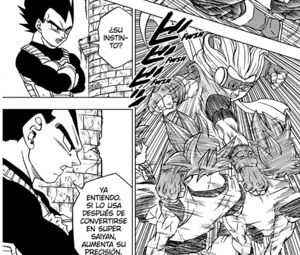 goku super saiyajin dios ultra instinto capítulo 72 manga dragon ball super