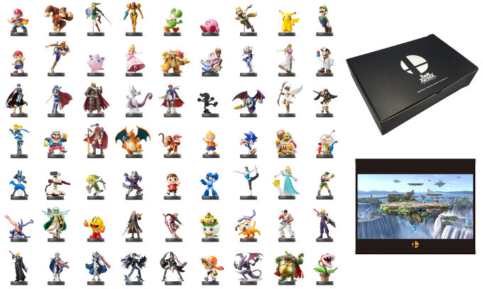 ¿Quieres 63 amiibo de Super Smash Bros. al mismo tiempo?