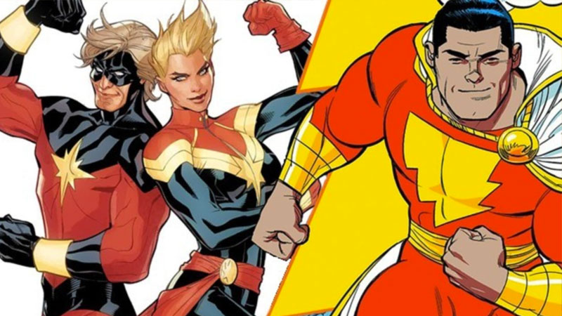 Shazam! and Captain Marvel