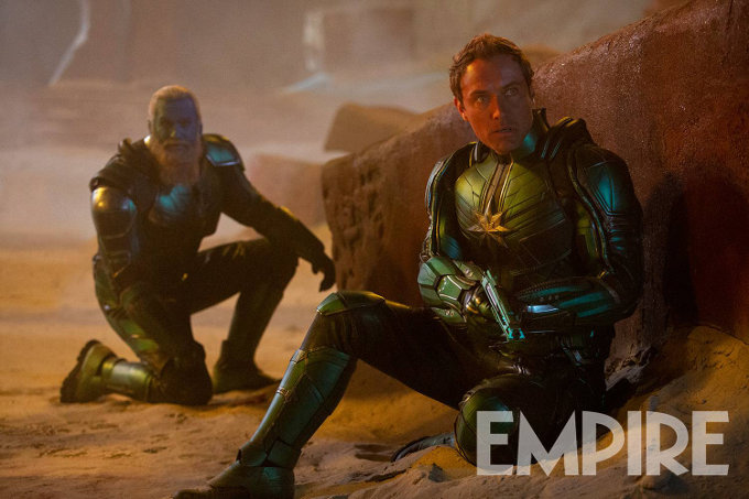 Un nuevo vistazo a los Skrulls en Captain Marvel