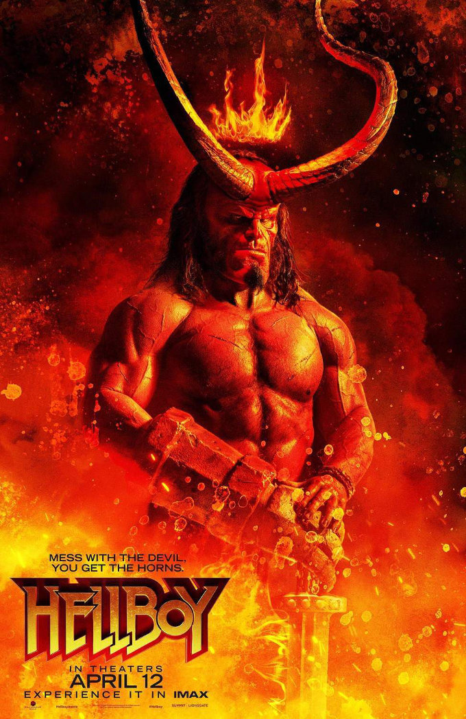 Nuevos y espectaculares pósteres de Hellboy