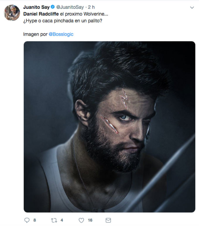 Daniel Radcliffe Wolverine BossLogic