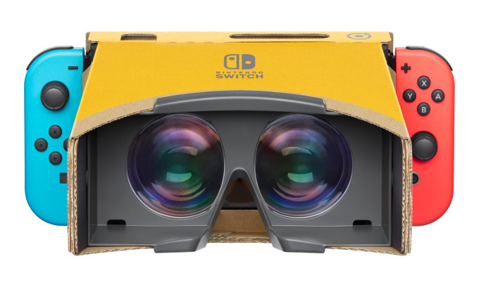 Nintendo Labo entra al VR - con cartón podría ser la opción más económica
