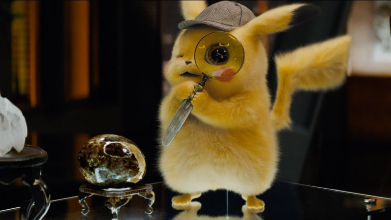 Detective Pikachu rompiendo maldición de los videojuegos