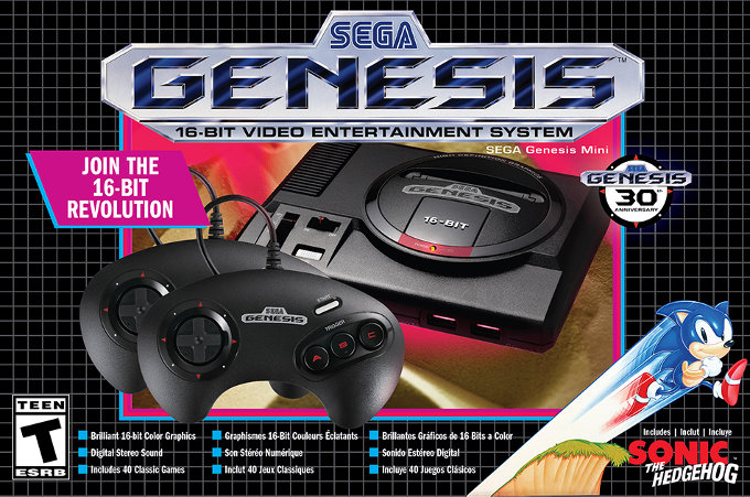 ¿Le irá tan mal como a PlayStation? SEGA lanzará el Genesis Mini este año