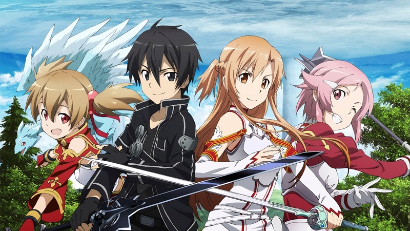 Animes en Netflix: Sword Art Online