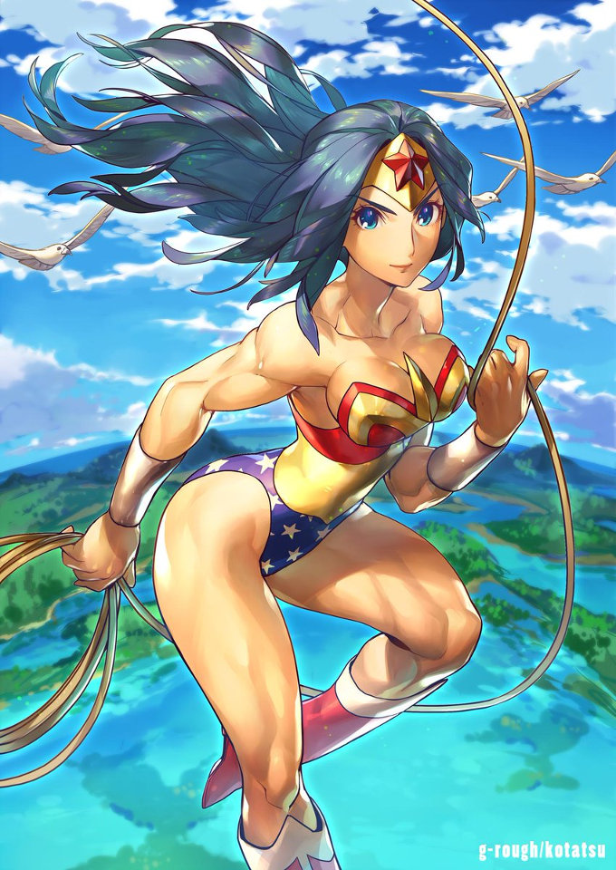 Wonder Woman se convirtió en un increíble anime