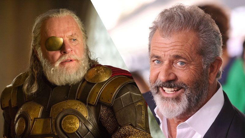 Mel Gibson pudo ser el padre de Thor