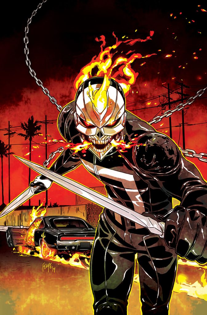 Robbie Reyes como Ghost Rider