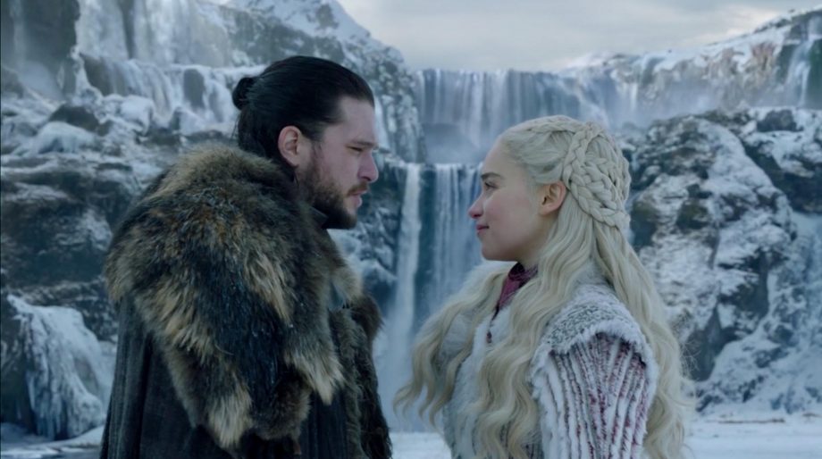 Jon Snow y Daenerys Targaryen en Game of Thrones