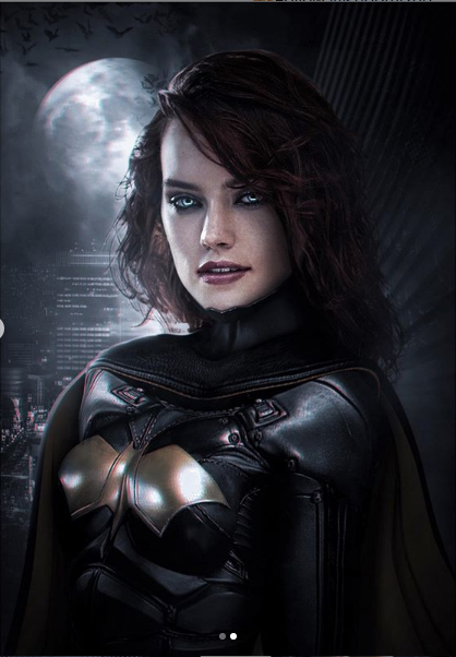 Daisy Ridley como Batgirl - Atuendo visto en Batman Arkham Knight