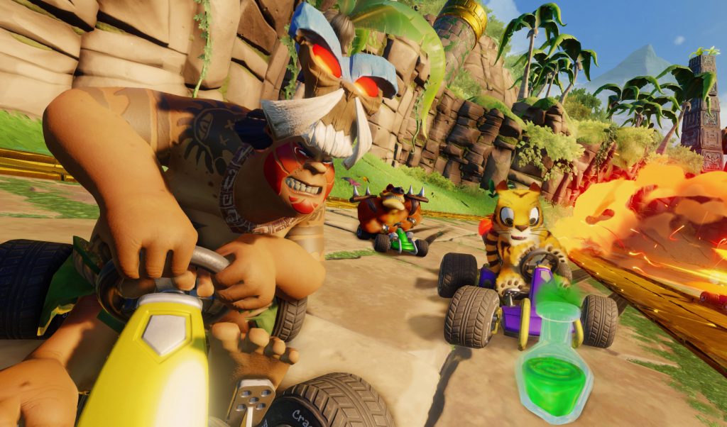 Crash Team Racing Nitro Fueled en 4K luce espectacular 