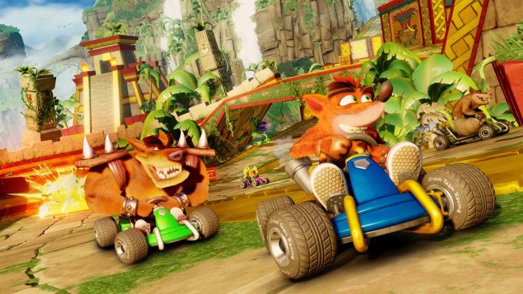 Crash Team Racing Nitro Fueled no le pide nada a su competencia.