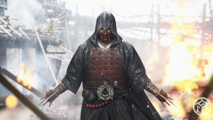 Muestran cómo se vería Assassin's Creed en Japón