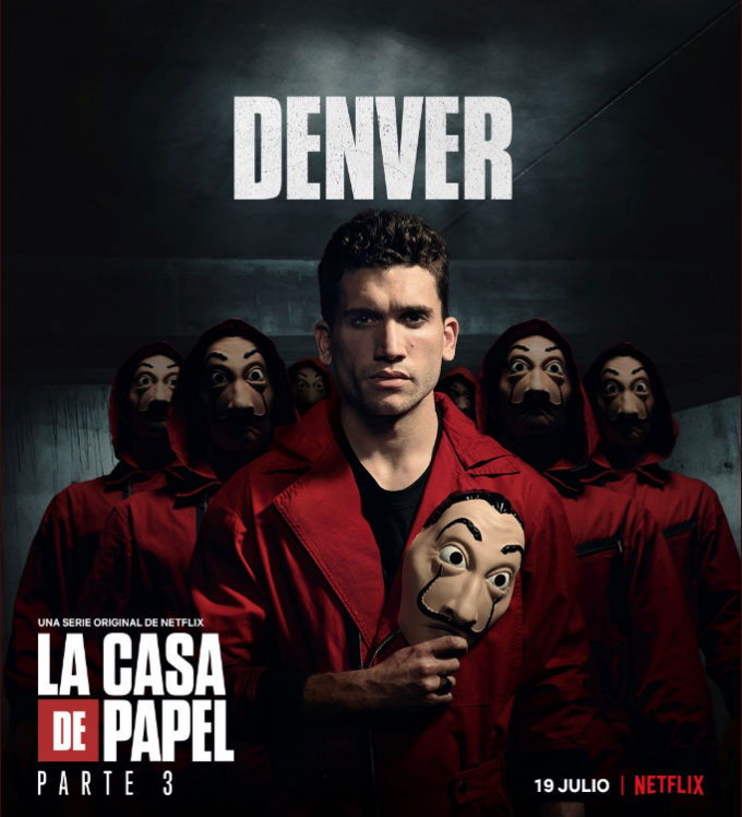 Estreno Casa de Papel Temporada 3 Actor Denver