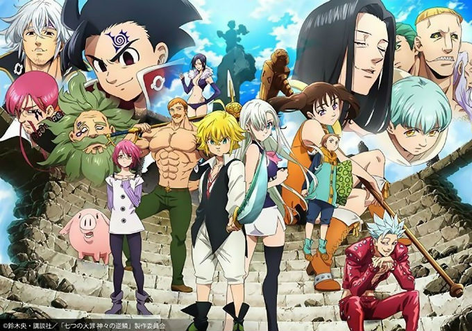 The Seven Deadly Sins Tercera Temporada Poster