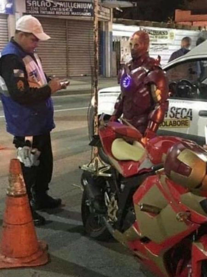 Iron Man Motocicleta