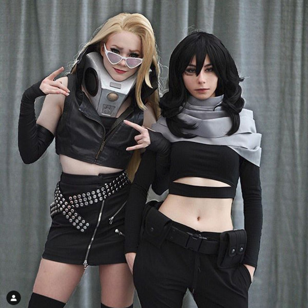 Present Mic de My Hero Academia cambia de sexo en cosplay