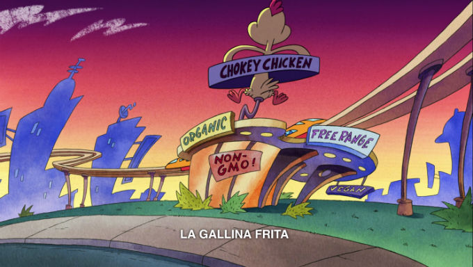 Rocko Pelicula Pollo Vegano