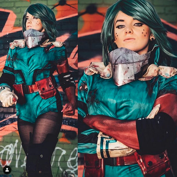 Izuku Midoriya de My Hero Academia cambia de sexo de nuevo en otro cosplay