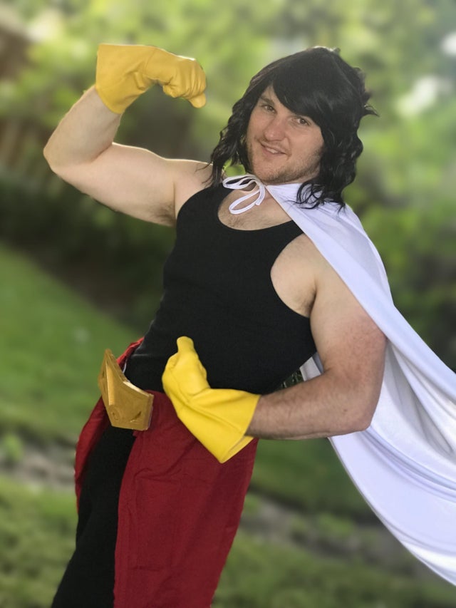 Tal vez así se vería Nana Shimura de My Hero Academia con otro sexo