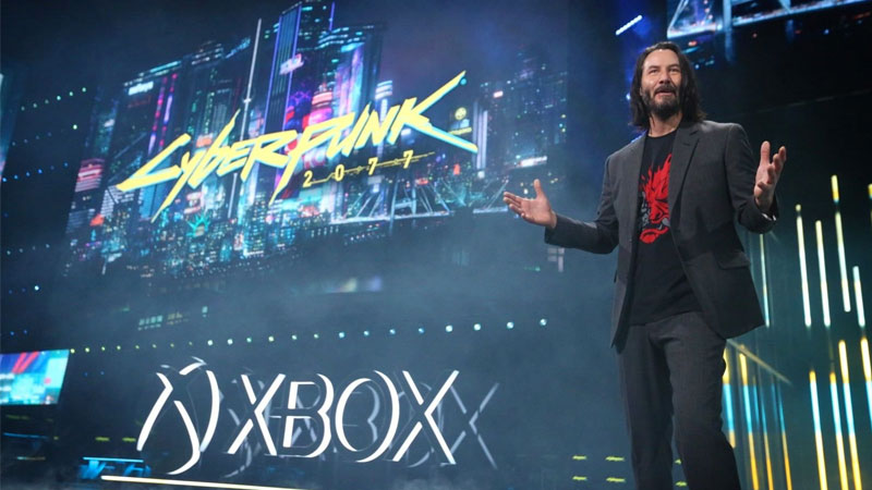 Keanu Reeves en E3 2019