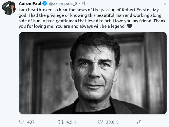 Breaking Bad y El Camino: Un reconocido actor falleció por cáncer