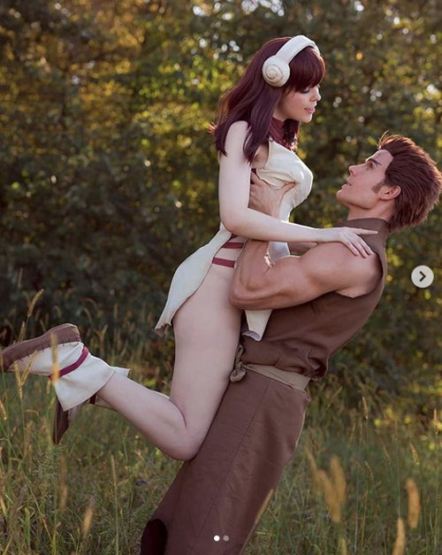 Así se verían Taiju y Yuzuriha de Dr. Stone en la vida real