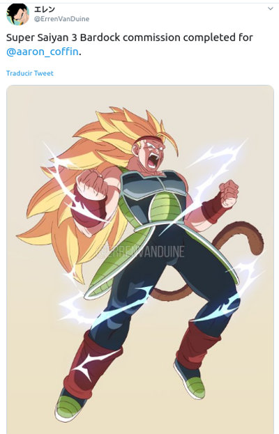 Revelan cómo se ve Bardock de Dragon Ball como Super Saiyajin 3