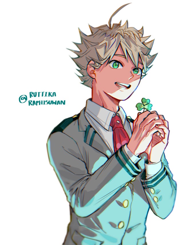 Así imagina un artista a Asta de Black Clover en My Hero Academia