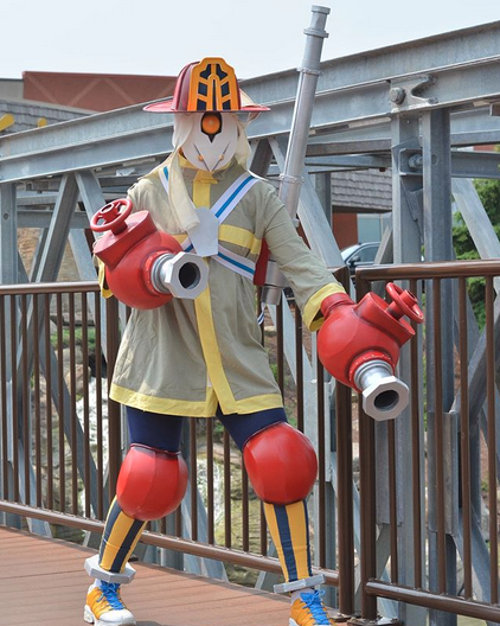 Así se vería Backdraft de My Hero Academia en la vida real