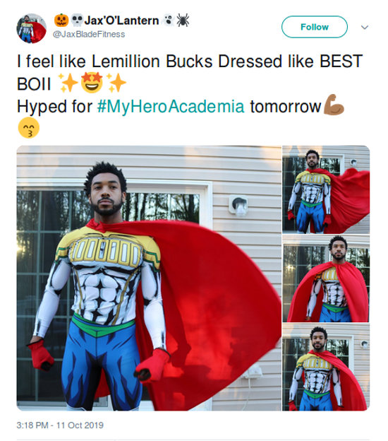 Lemillion de My Hero Academia destaca en este cosplay