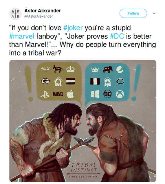 Joker es un éxito, pero los fans no dejan de compararla con Marvel