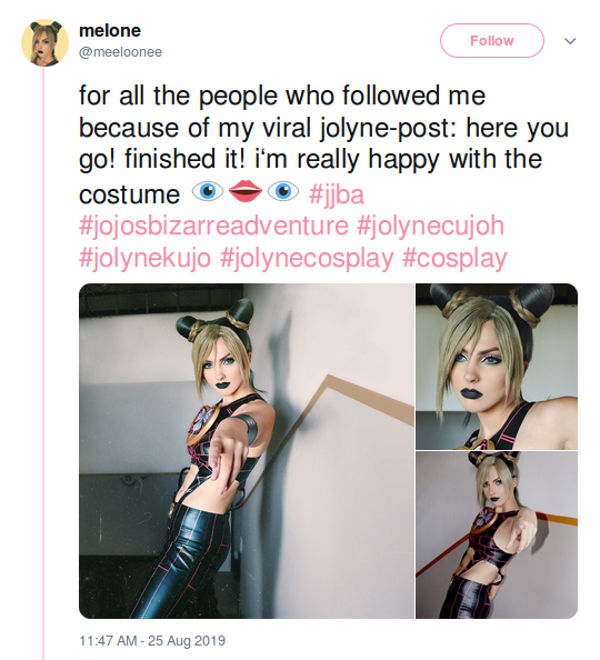 Así se vería Jolyne Cujoh de JoJo's Bizarre Adventure en la realidad