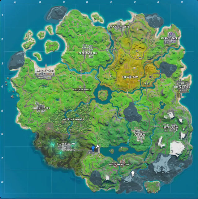 ¿Dónde está Hidro 16 en Fortnite?