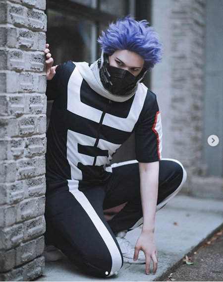 Así se vería Hitoshi Shinso de My Hero Academia en la vida real