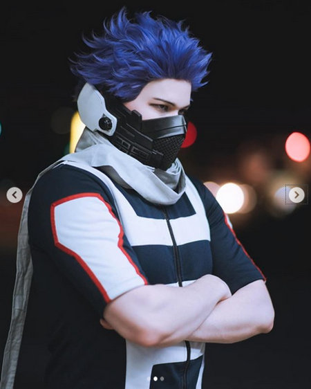 Así se vería Hitoshi Shinso de My Hero Academia en la vida real