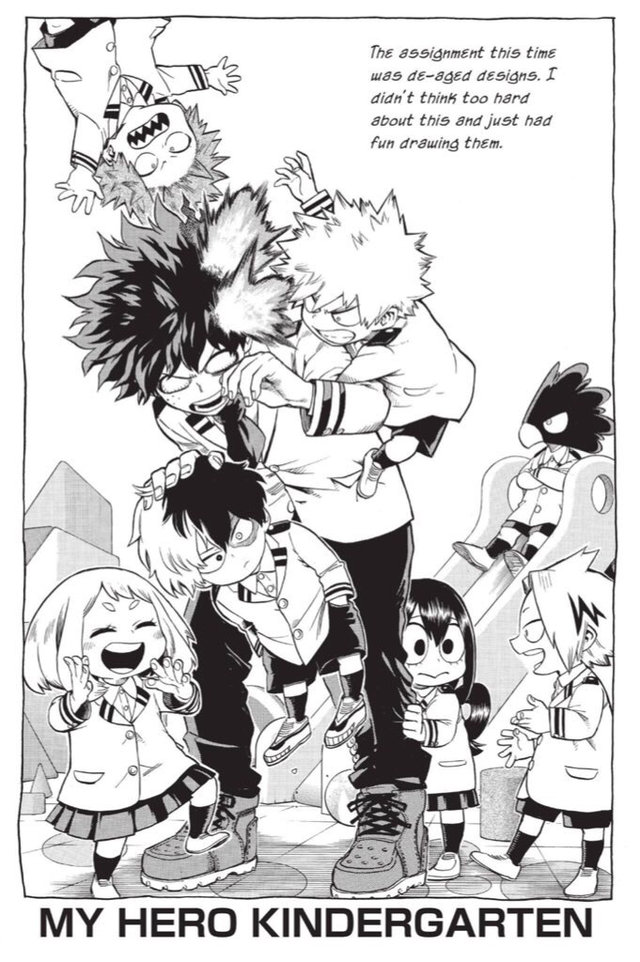 Creador de Boku no Hero revela cómo se ve My Hero Kindergarten
