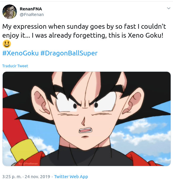 Así se vería Goku Xeno en Dragon Ball Super