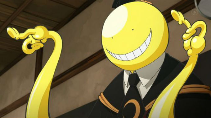 Doblaje latino Assassination Classroom para Koro-sensei.