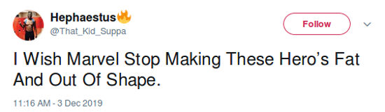 Acusan a Marvel de ridiculizar a personajes con sobrepeso