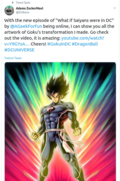 Así se vería Vegeta de Dragon Ball Z al estilo de DC Comics