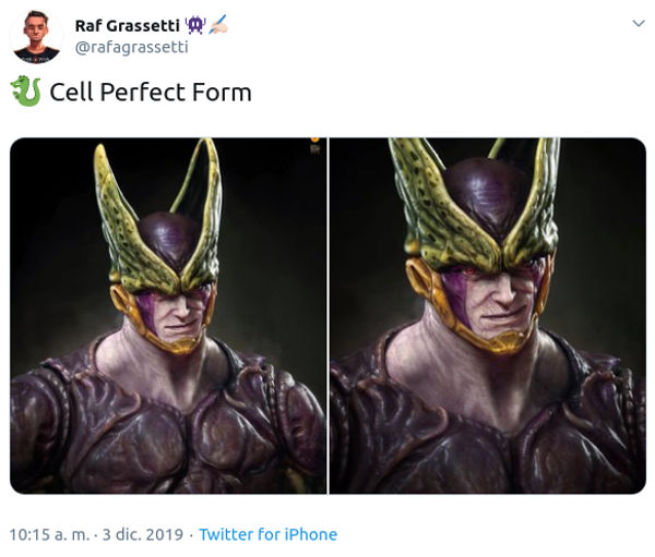 Dragon Ball: Artista de God of War crea un Cell hiperrealista que tienes que ver