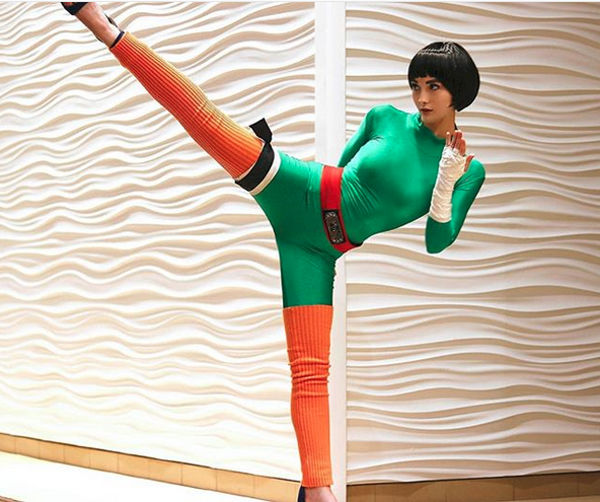 Así se vería Rock Lee de Naruto si fuera mujer